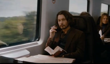 Johnny Depp cigarette électronique