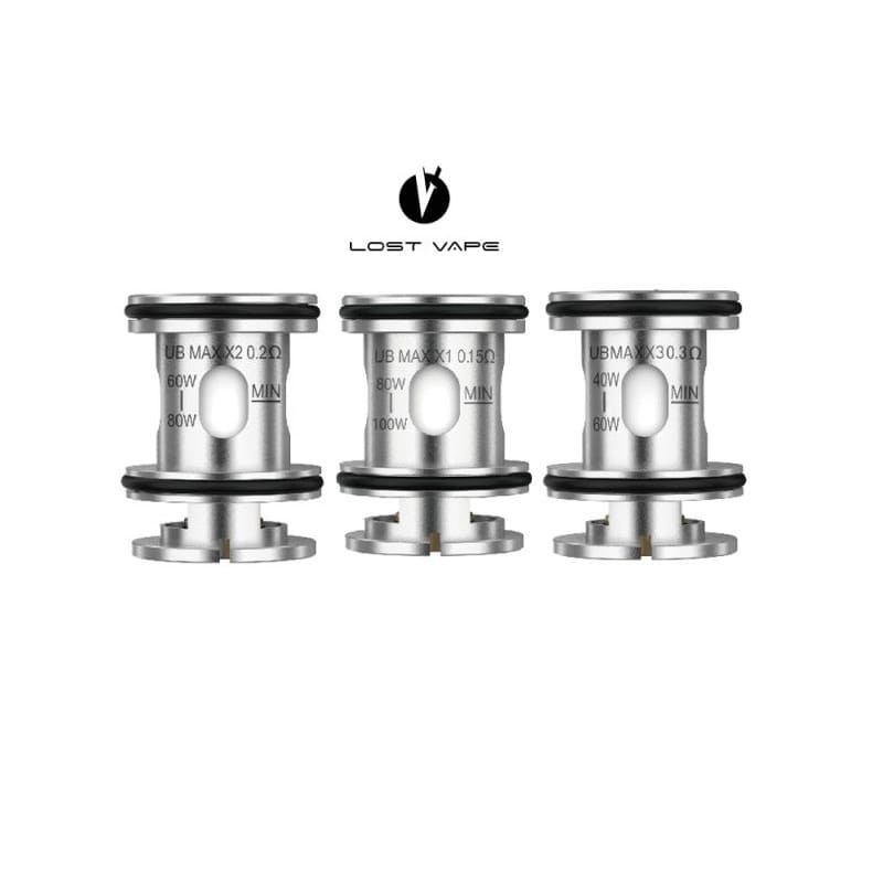 Résistances UB Max V2 Lost vape x3