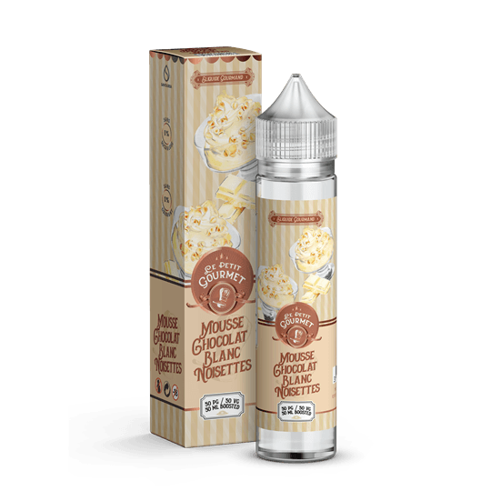 Mousse chocolat blanc noisettes Le petit gourmet 50ml
