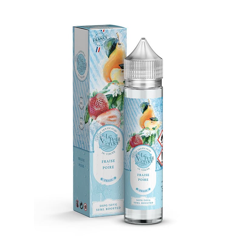 Fraise poire Le petit verger frais 50ml