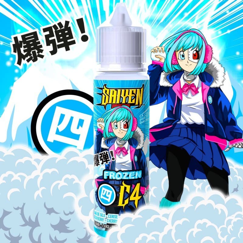 Frozen c4 Saiyen vapors 50ml