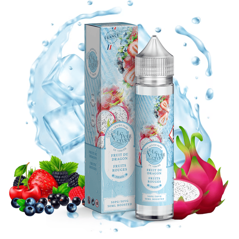 Fruit du dragon fruits rouges Le petit verger frais 50ml