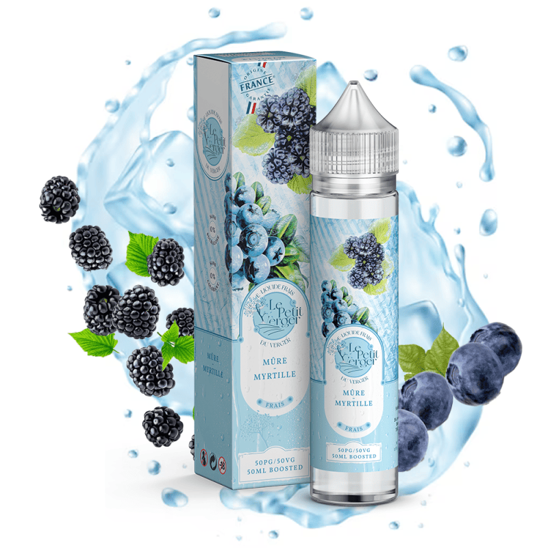 mûre myrtille Le petit verger frais 50ml