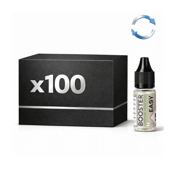 Pack 100 boosters Nicotine 50/50 Easy 10ml (Abonnement semestriel -3%)