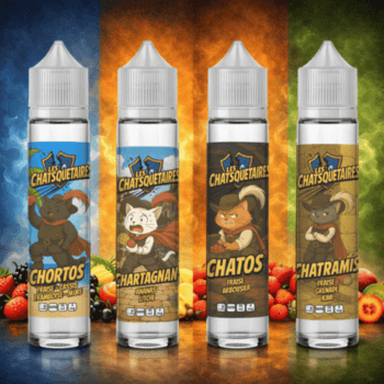 Box découverte Les chatsquetaires 50ml x4