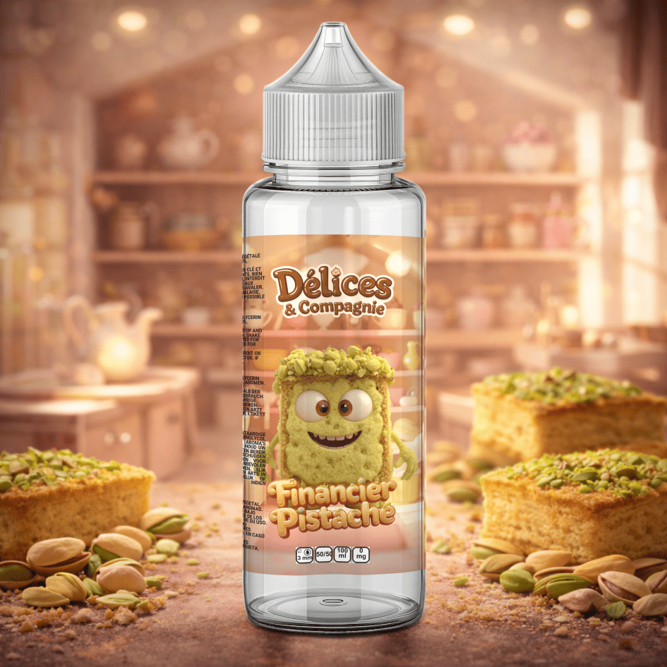 Financier pistache Délices et compagnie 100ml