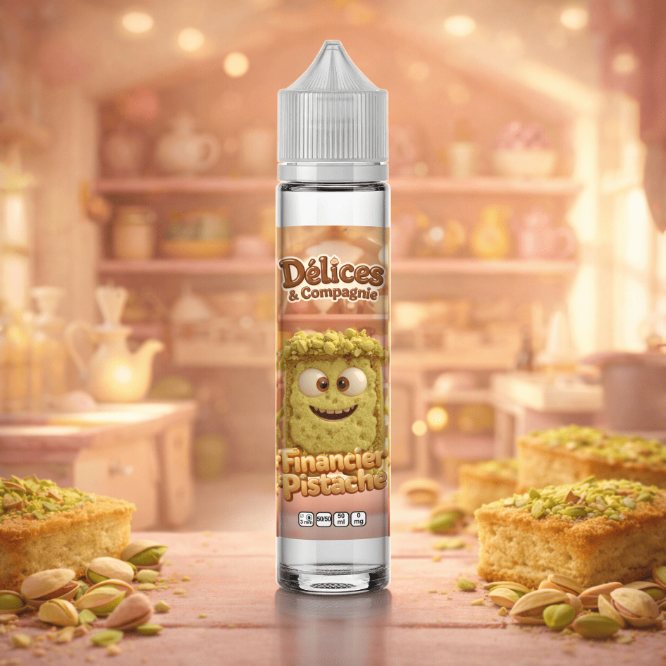 Financier pistache Délices et compagnie 50ml