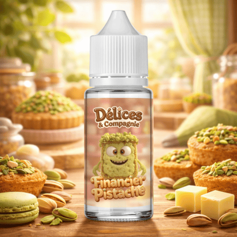 Concentré Financier pistache Délices et compagnie 30ml