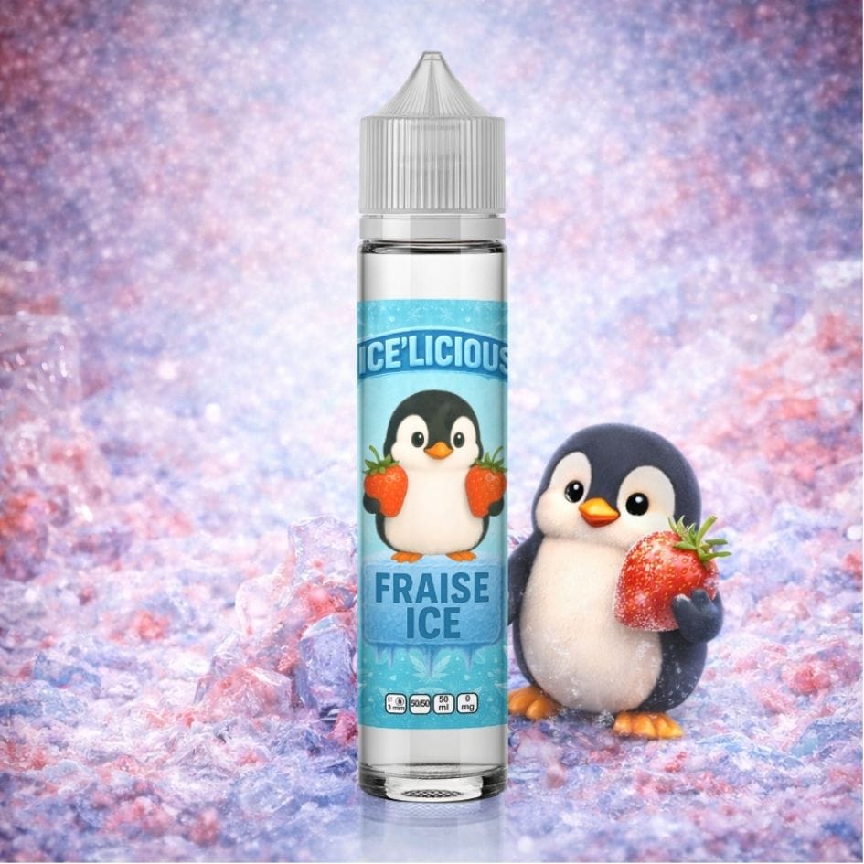 Fraise ice Ice'licious 50ml (Abonnement mensuel -3%)