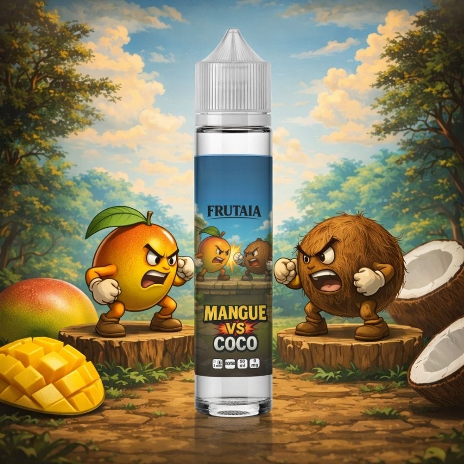 Mangue vs coco Frutaia 50ml (Abonnement mensuel -3%)