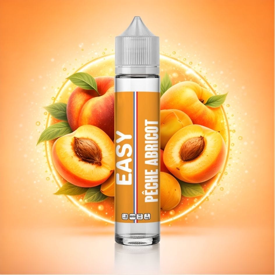 pêche abricot Easy 50ml (Abonnement mensuel -3%)