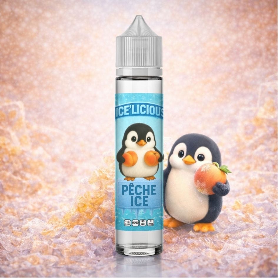 Pêche ice Ice'licious 50ml (Abonnement mensuel -3%)