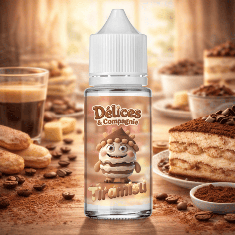 Concentré Tiramisu Délices et compagnie 30ml
