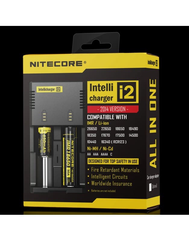 Chargeur accu I2 Nitecore